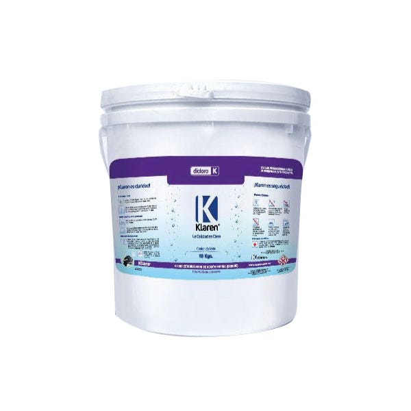 DICLORO KLAREN ENVASE DE 10 KGS.