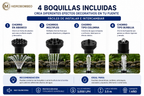 Motobomba sumergible para fuentes decorativas