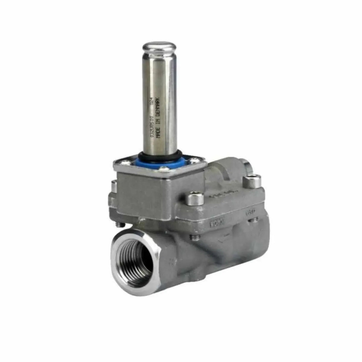 Fotografía oficial DANFOSS Válvulas solenoides. Presentación publicada por VDE.