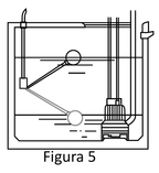 Esquema de instalación del fabricante. MAC3: aplicación de vaciado con bomba sumergible