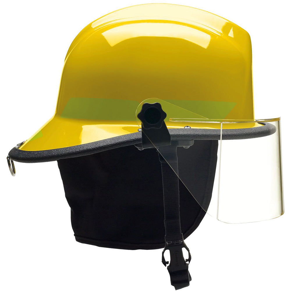 Casco para bombero Bullard modelo LTX — imagen original del proveedor