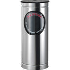 Portaextintor cilíndrico inoxidable espejo · PQS 4.5 a 9 kg — imagen original del proveedor