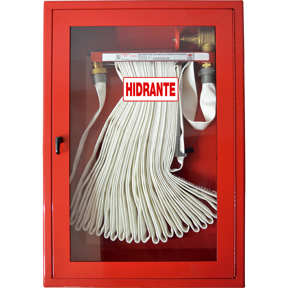 Gabinete para manguera de hidrante · 30M PLUS · sobreponer · con accesorios IPT · rojo — imagen original del proveedor