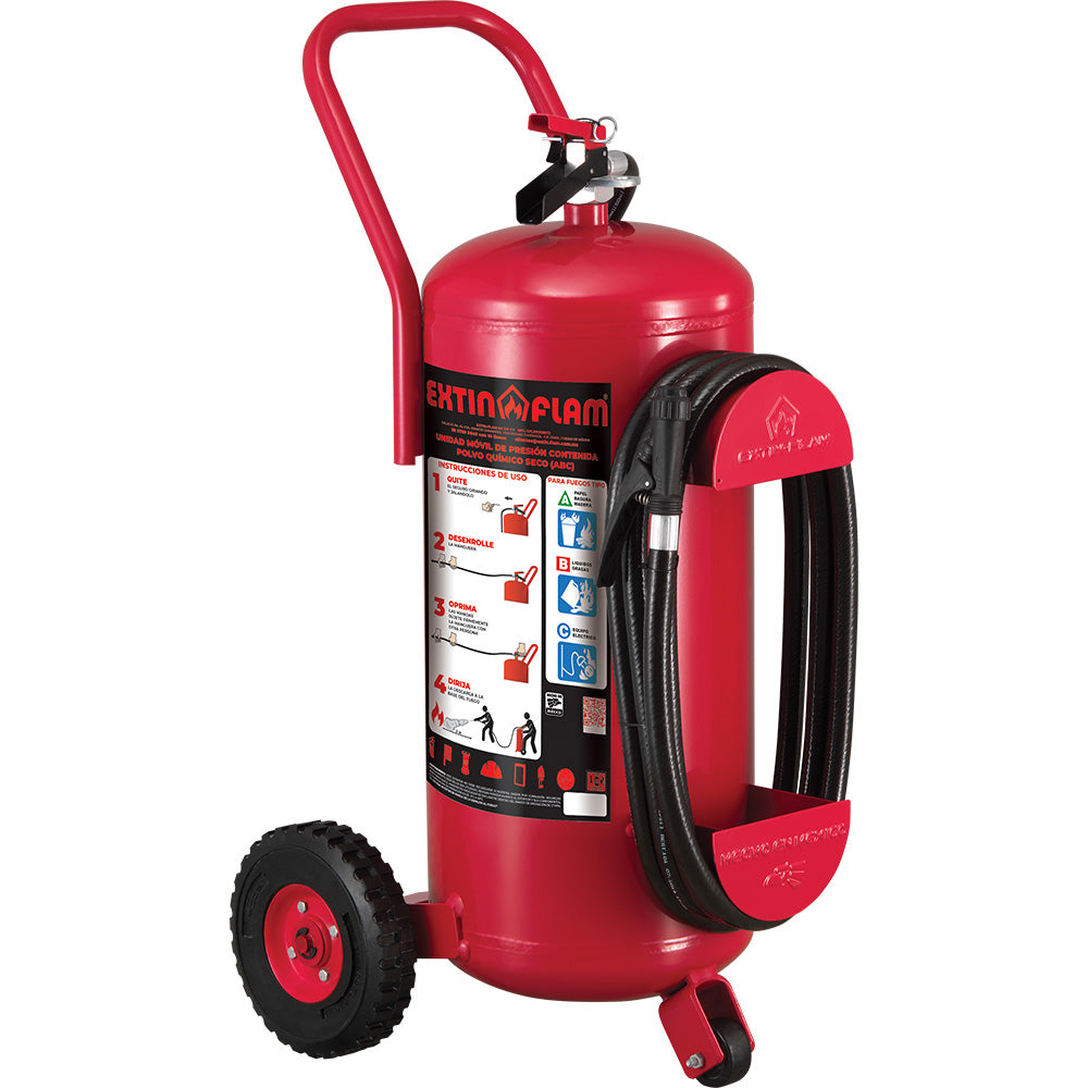 Unidad móvil · Extin-Flam · EXTIN-PQS · 34 kg · modelo 75 — imagen original del proveedor