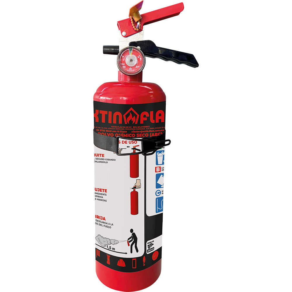 Extintor portátil · Extin-Flam · EXTIN-PQS · 2 kg · modelo 4 — imagen original del proveedor