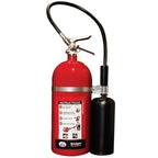 Extintor portátil · Badger · Dióxido de carbono (CO₂) · 10 lb — imagen original del proveedor