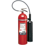 Extintor portátil · Badger · Dióxido de carbono (CO₂) · 15 lb — imagen original del proveedor
