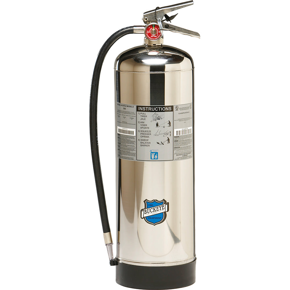 Equipo vacío para extintor · Buckeye · Para agua a presión · 9.46 L · ref. 50000 — imagen original del proveedor