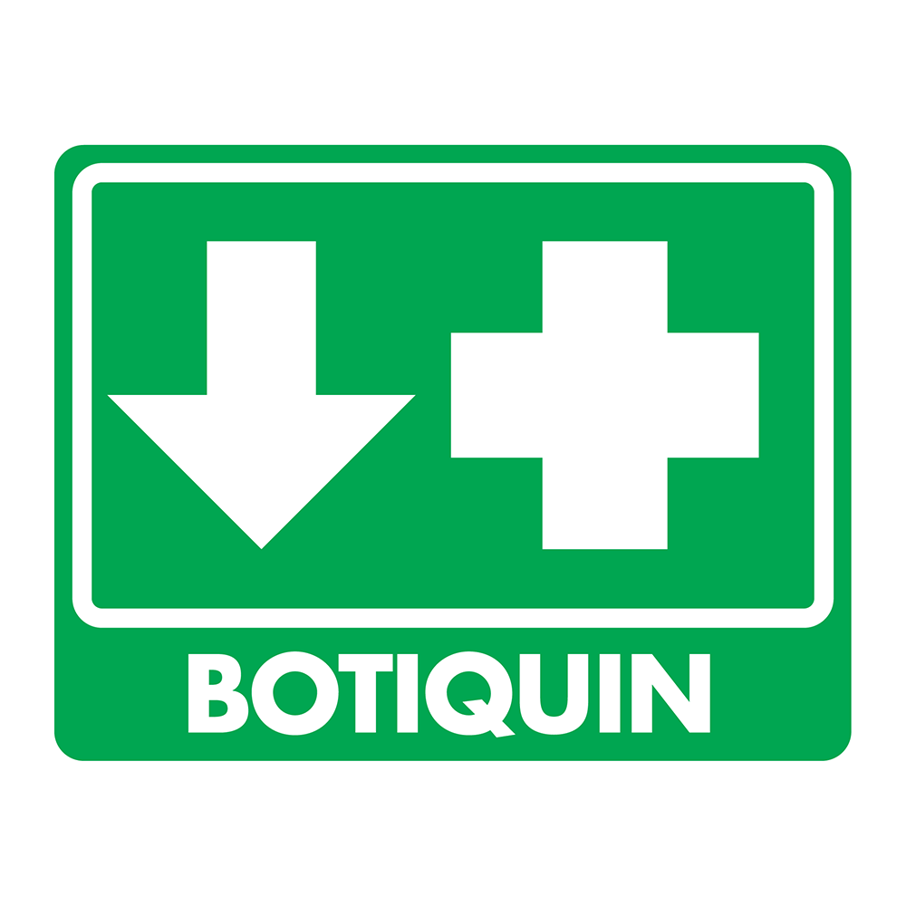Señal Botiquín — imagen original del proveedor