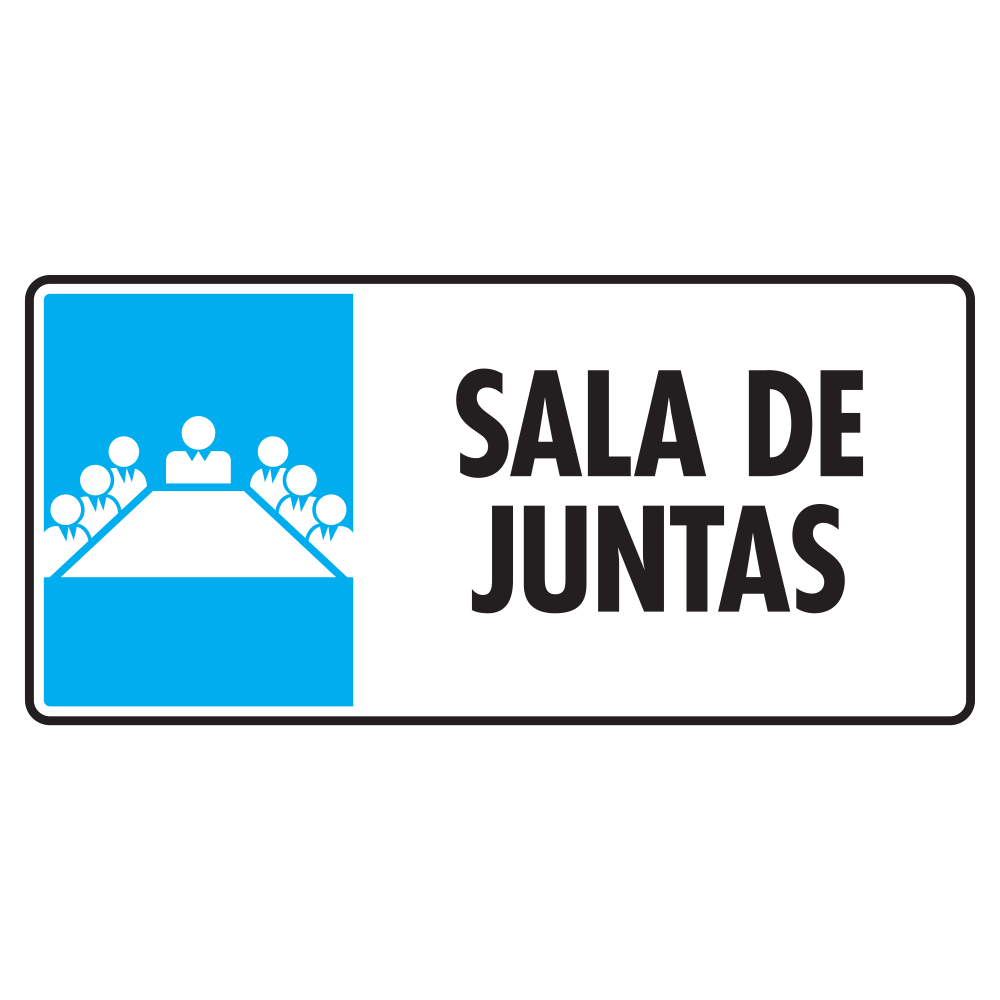 Señal Sala de juntas — imagen original del proveedor