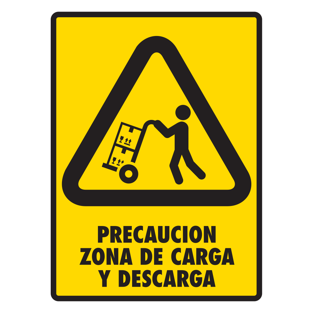 Señal Zona de carga — imagen original del proveedor