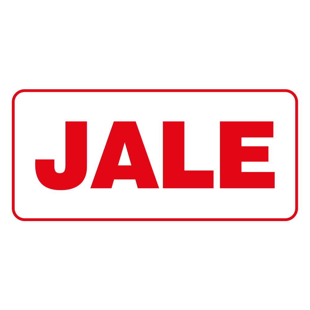 Etiqueta Jale — imagen original del proveedor