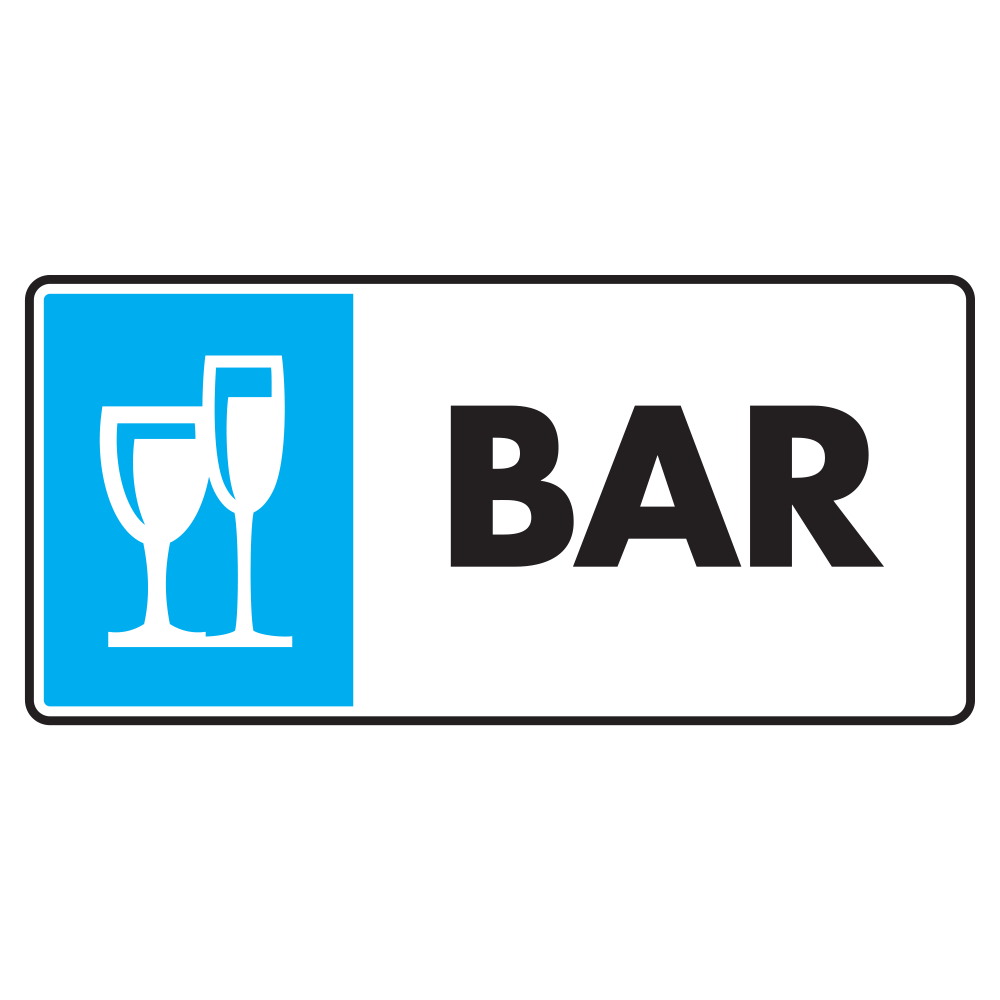 Señal Bar — imagen original del proveedor