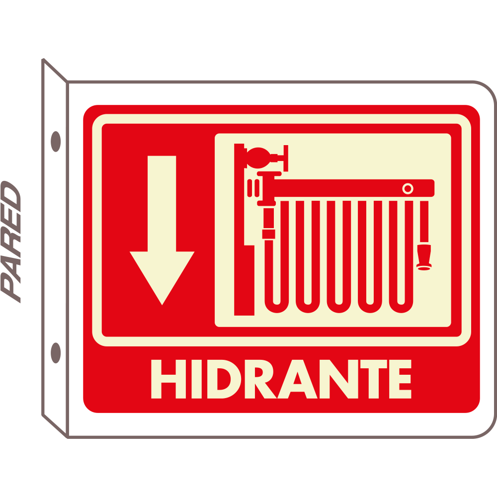 Señal Hidrante — imagen original del proveedor