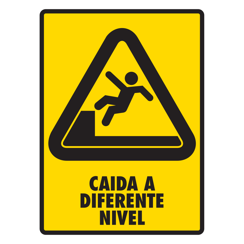 Señal Caída a diferente nivel — imagen original del proveedor