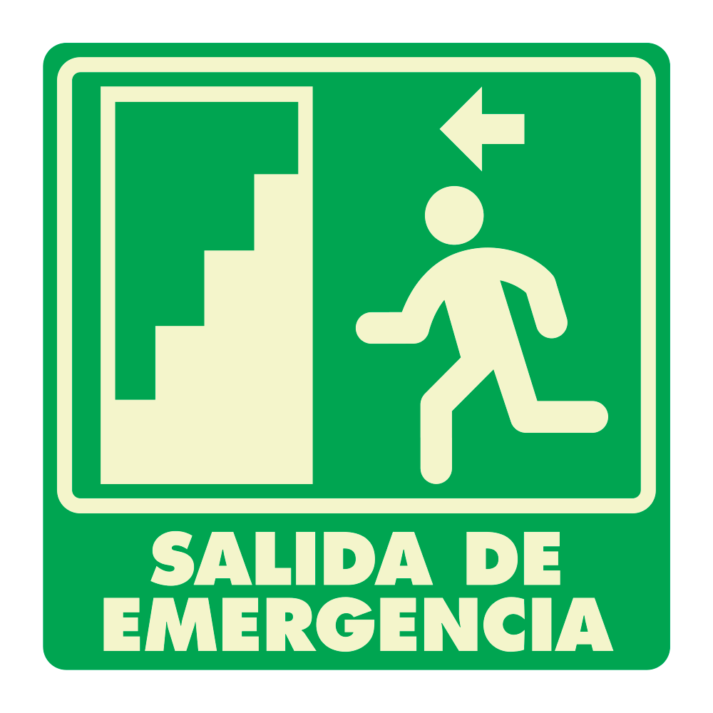 Señal Salida de emergencia — imagen original del proveedor