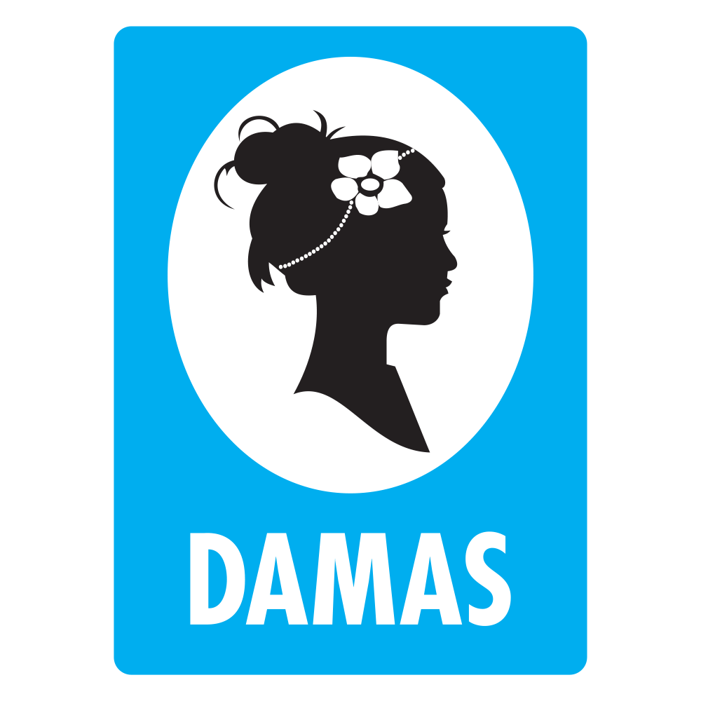 Señal Damas — imagen original del proveedor