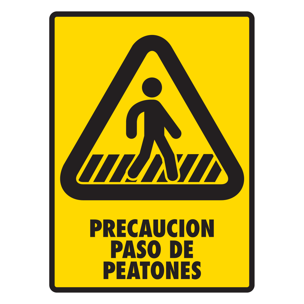 Señal Paso de peatones — imagen original del proveedor