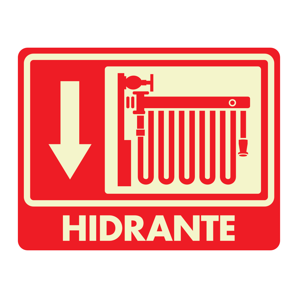 Señal Hidrante — imagen original del proveedor