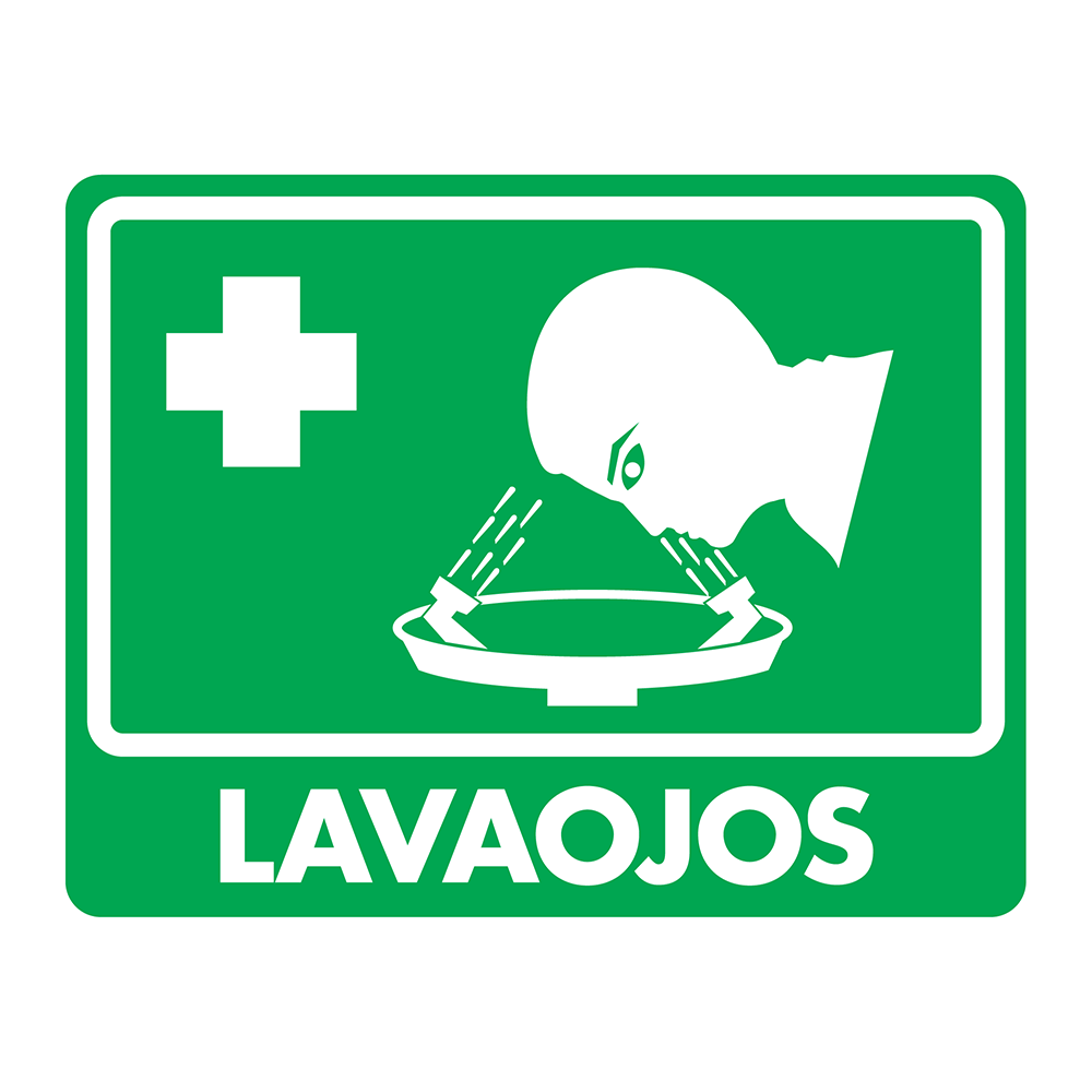 Señal Lavaojos — imagen original del proveedor