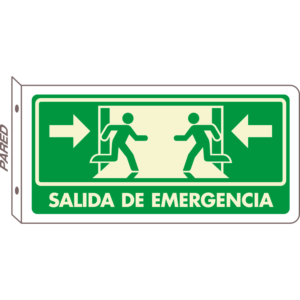 Señal Salida de emergencia — imagen original del proveedor