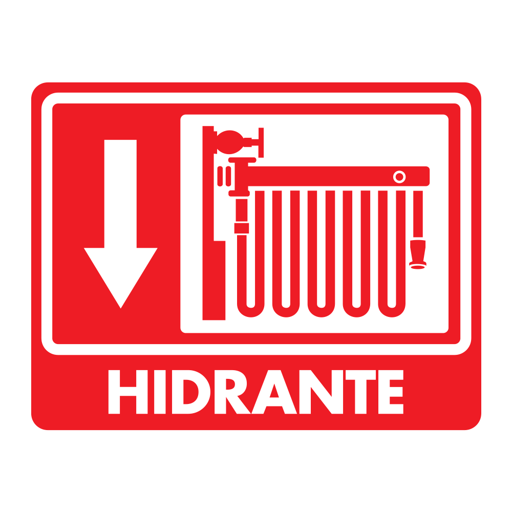Señal Hidrante — imagen original del proveedor
