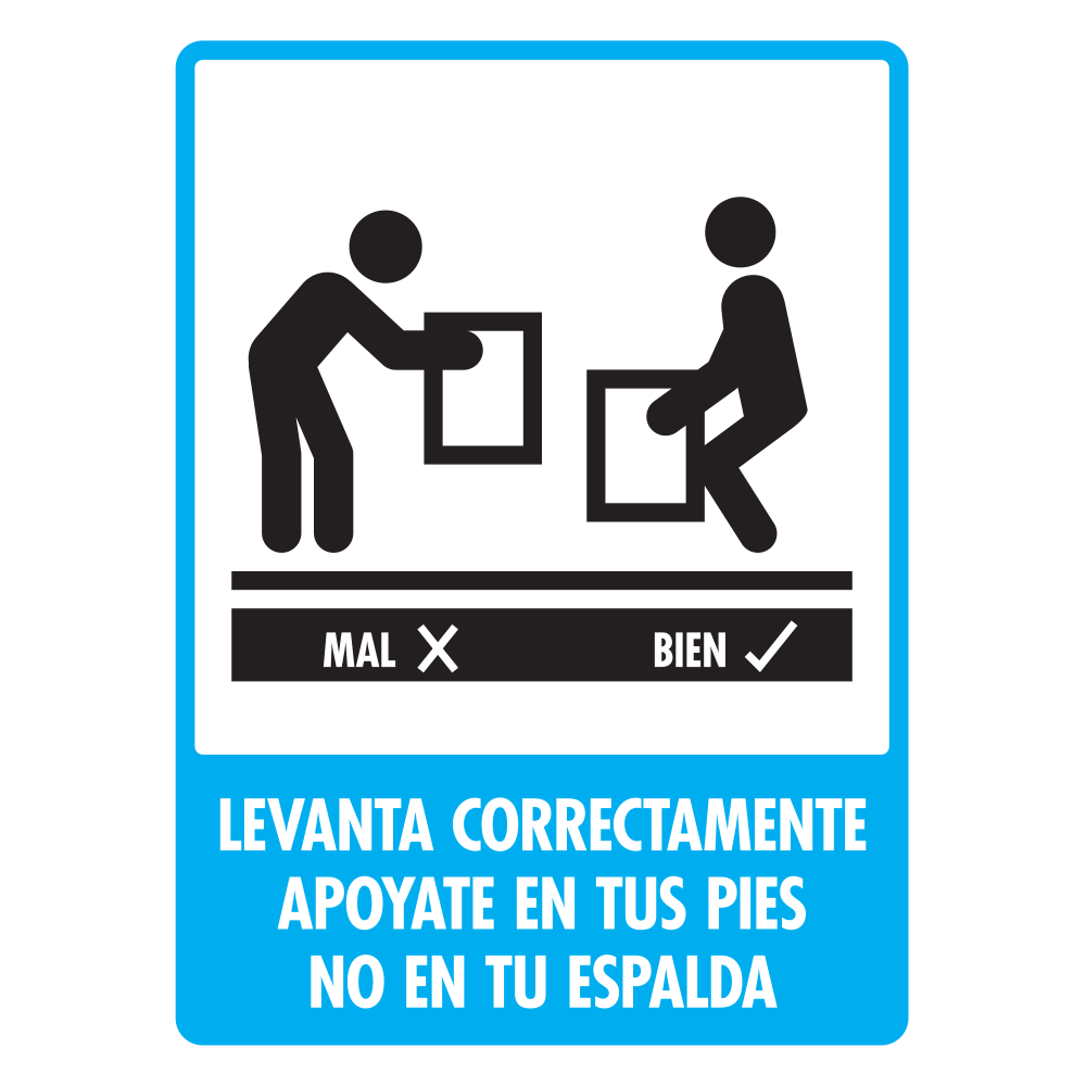 Señal Levanta correctamente — imagen original del proveedor