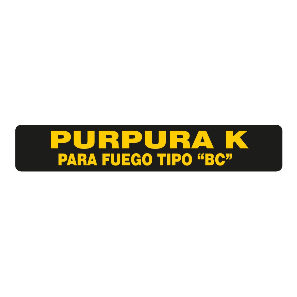 Etiqueta Púrpura k — imagen original del proveedor