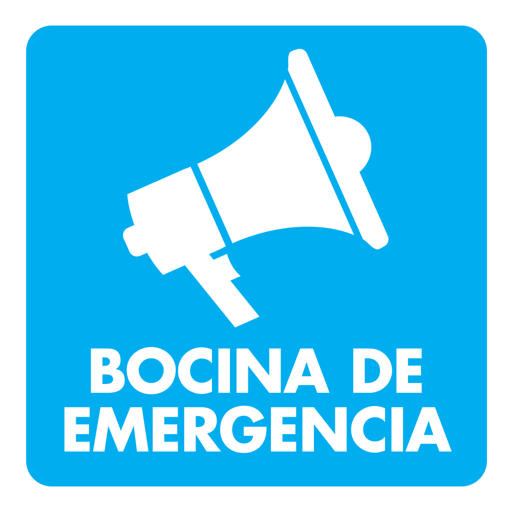 Señal Bocina de emergencia — imagen original del proveedor