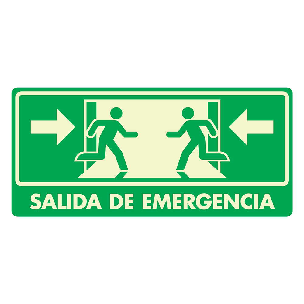 Señal Salida de emergencia — imagen original del proveedor