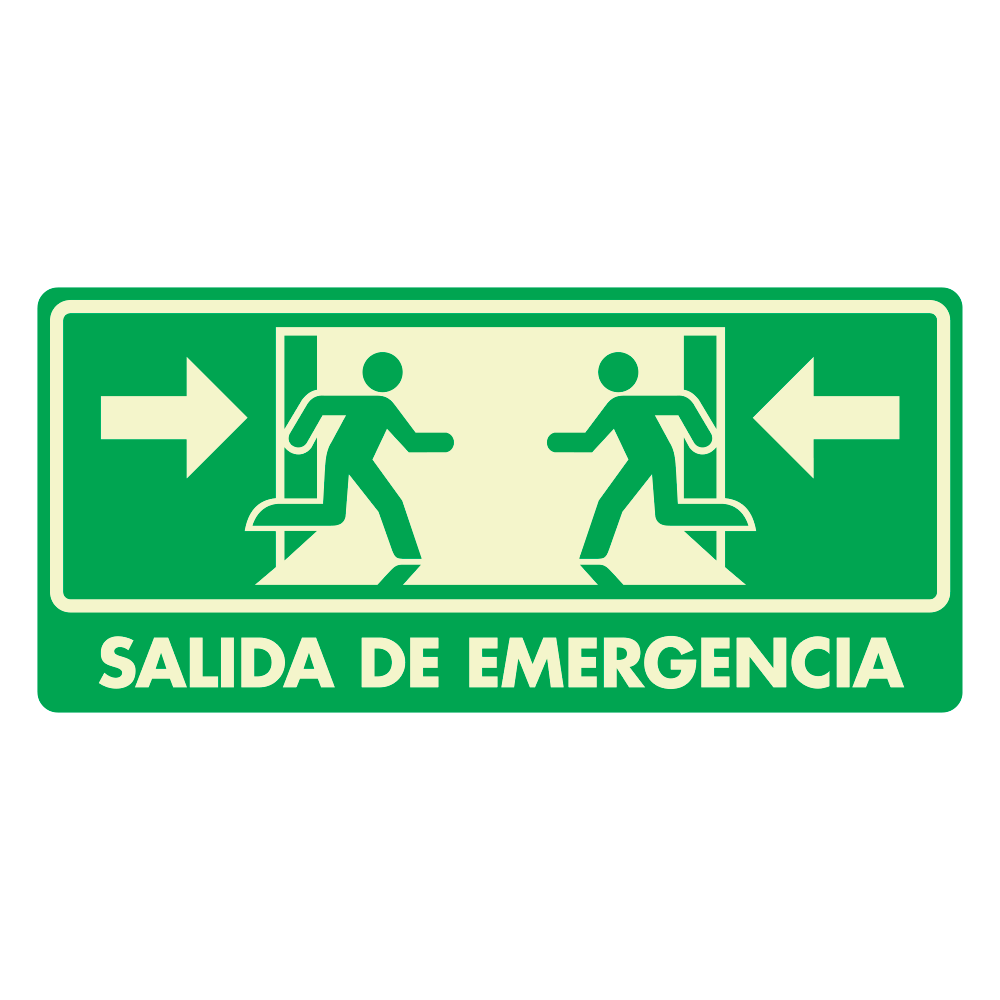 Señal Salida de emergencia — imagen original del proveedor