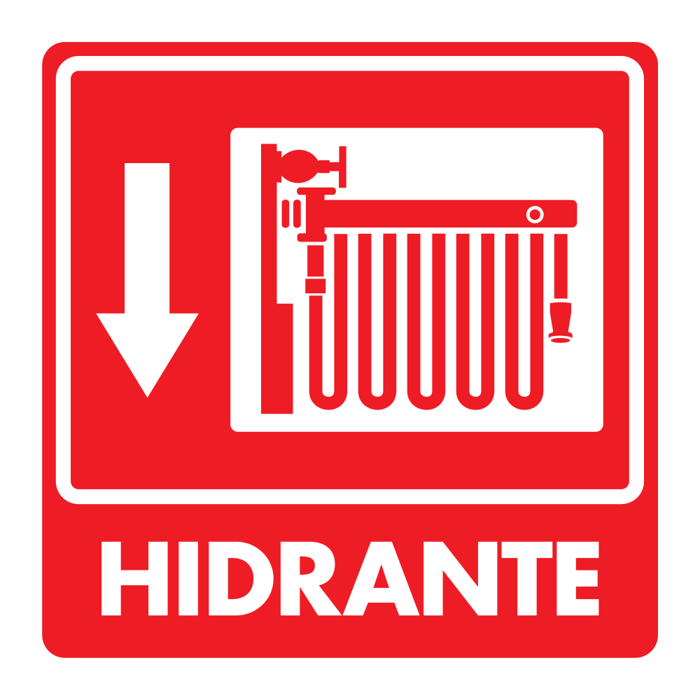 Señal Hidrante — imagen original del proveedor