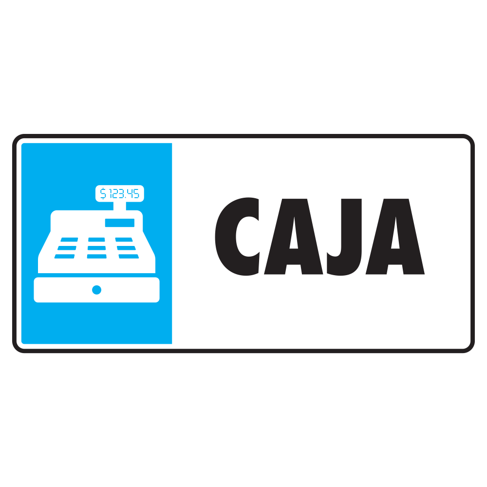 Señal Caja — imagen original del proveedor