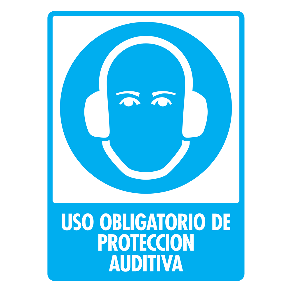 Señal Protección auditiva — imagen original del proveedor