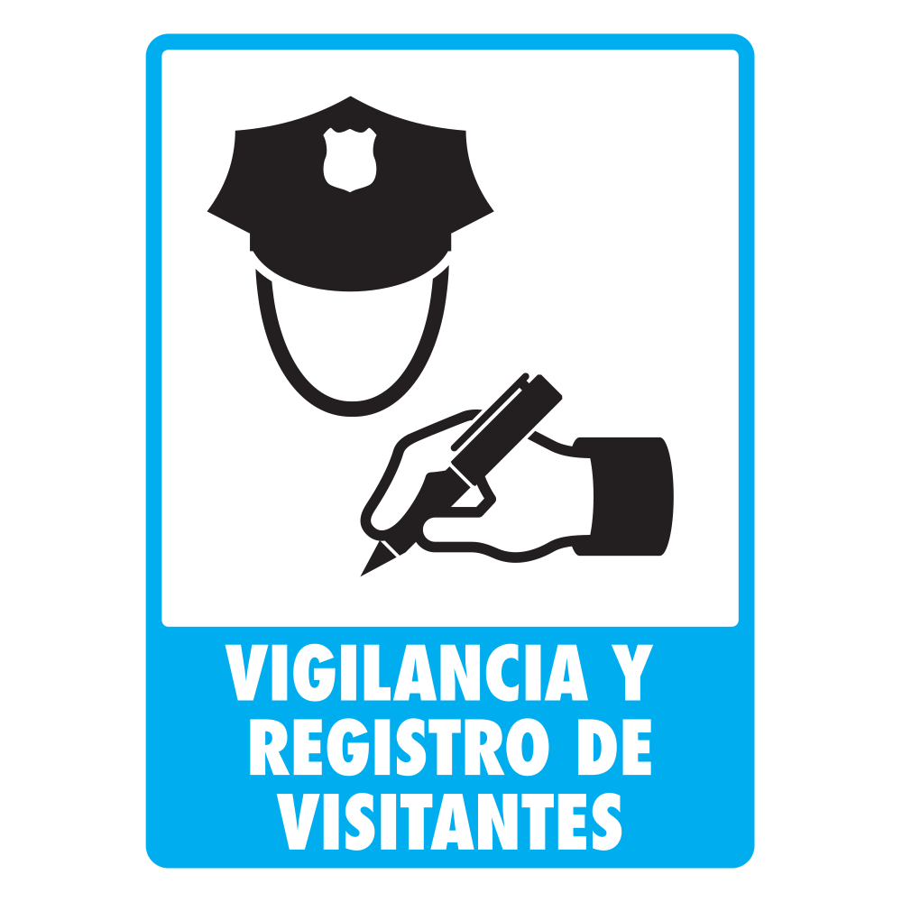 Señal Vigilancia y registro — imagen original del proveedor