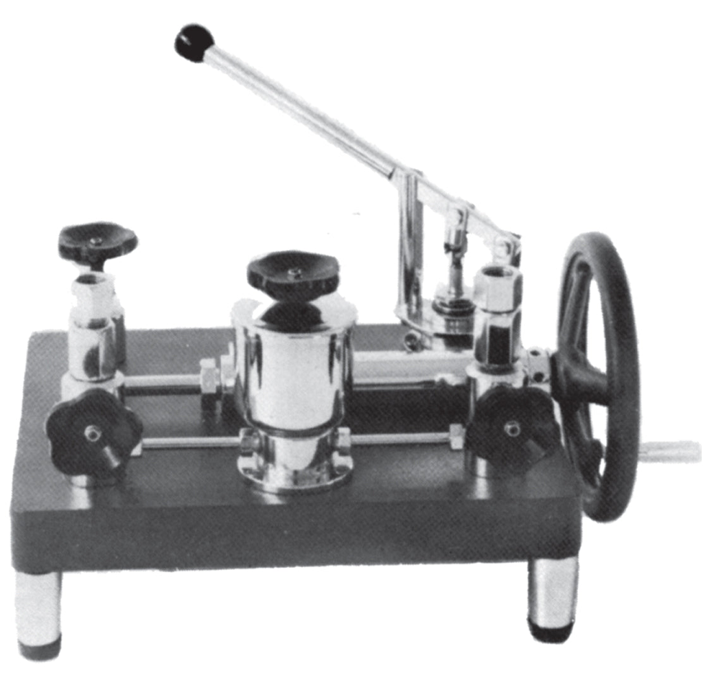 Imagen original del fabricante o proveedor: Bomba comparativa de presión DE WIT — Modelo BCP 60.