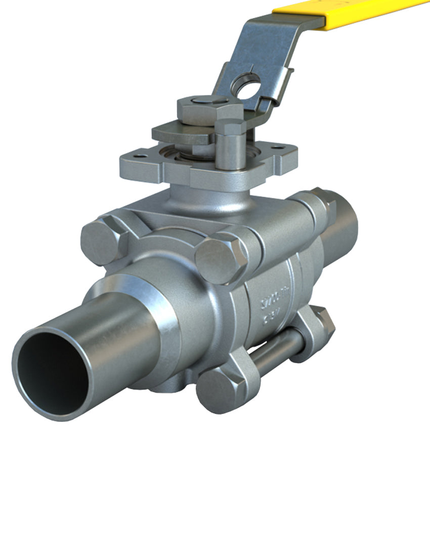 Imagen original del fabricante o proveedor: Válvula de bola de alta pureza FLOW-TEK — Modelos S7500 / S7700.