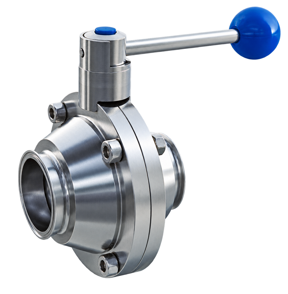 Imagen de referencia de Válvula sanitaria VIG — Modelo VIGVB2AIC, mejorada digitalmente con IA.