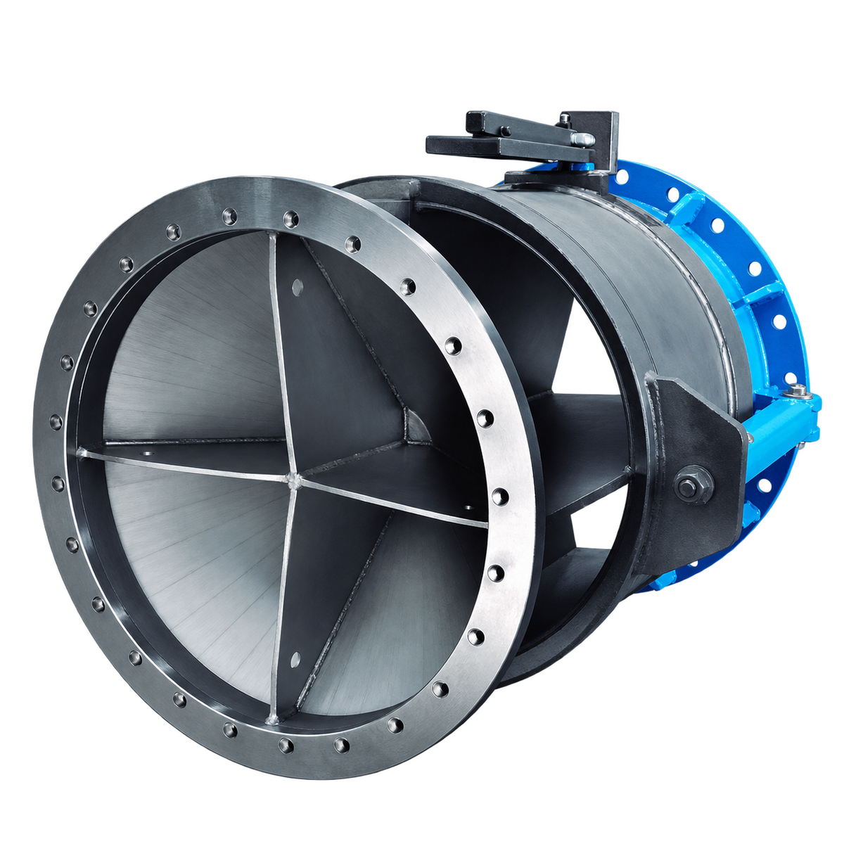 Imagen de referencia de Válvula AWWA VIG — Modelo VIGVCD, mejorada digitalmente con IA.