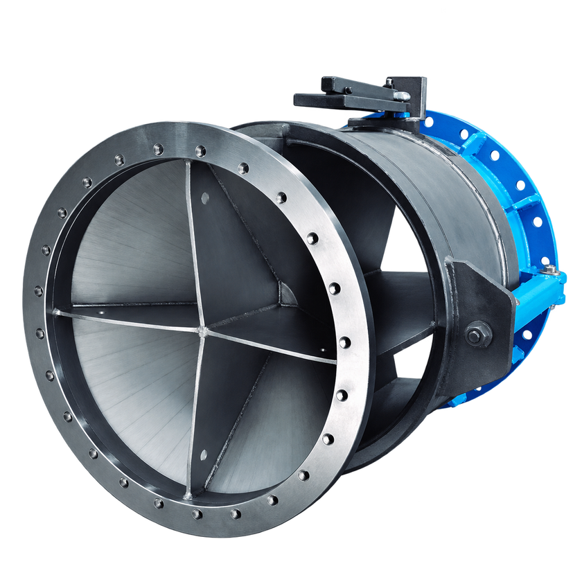 Imagen de referencia de Válvula AWWA VIG — Modelo VIGVCD, mejorada digitalmente con IA.