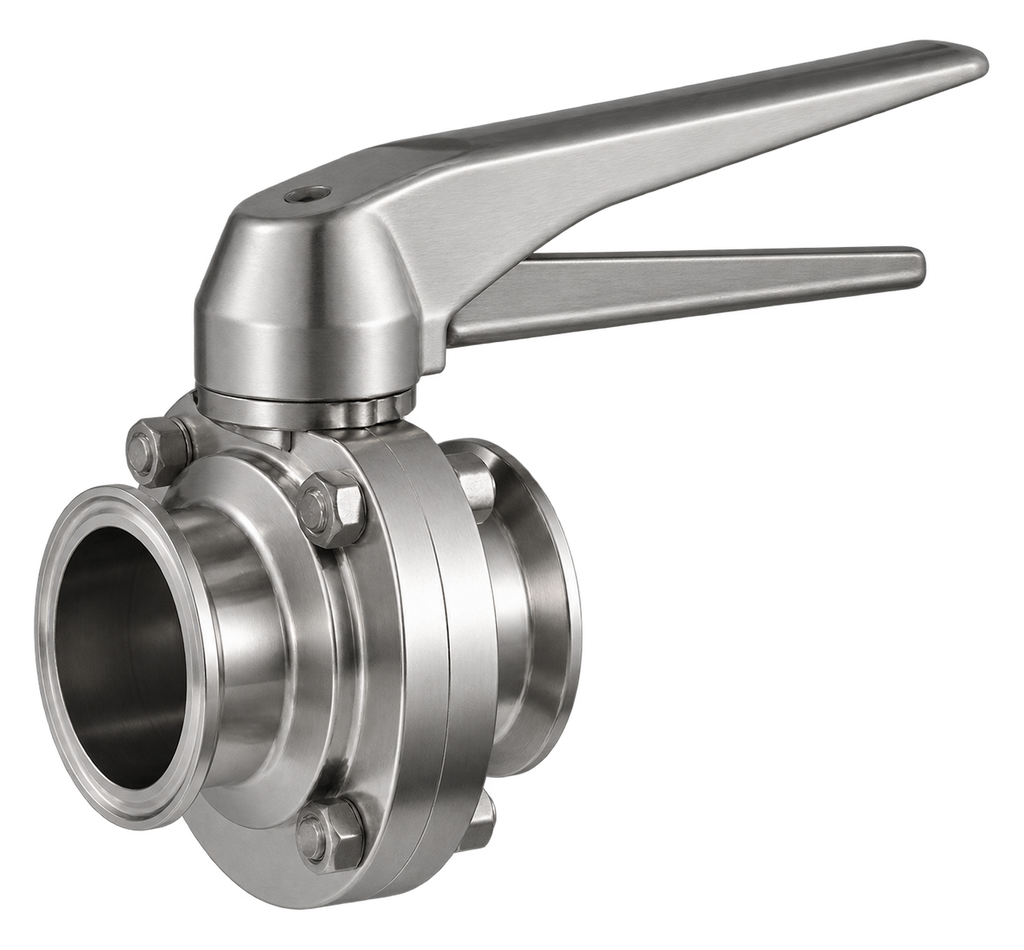 Imagen de referencia de Válvula sanitaria VIG — Modelo VIGVMH2AIC, mejorada digitalmente con IA.