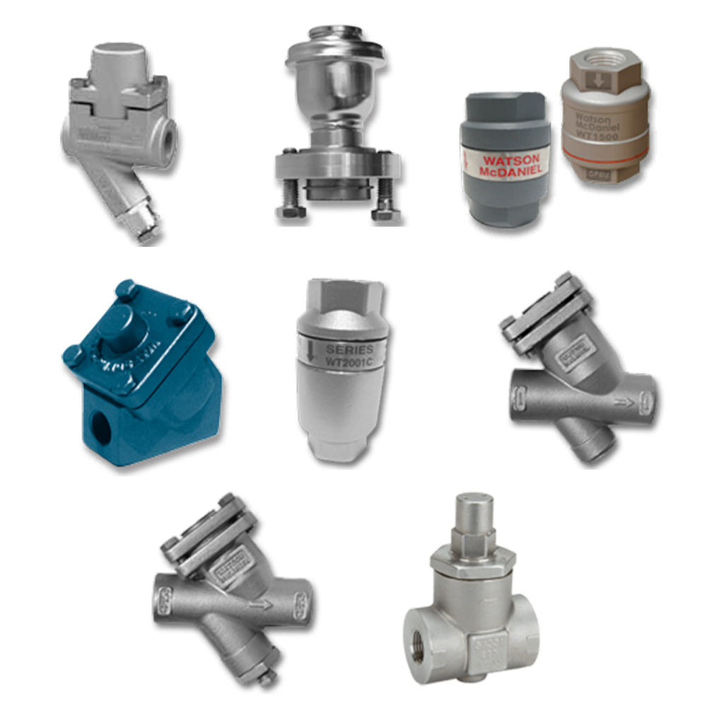 Imagen original del fabricante o proveedor: Trampa de vapor termostática Watson McDaniel — Modelos WT1000 / WT2500 / WT2000C / WT3000 / WT4000 / WT5000 / TT25B / TT125.