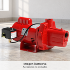 Imagen ilustrativa complementaria de bomba RED LION RJS PREM: equipo sin conectar en un cuarto seco. Accesorios no incluidos.