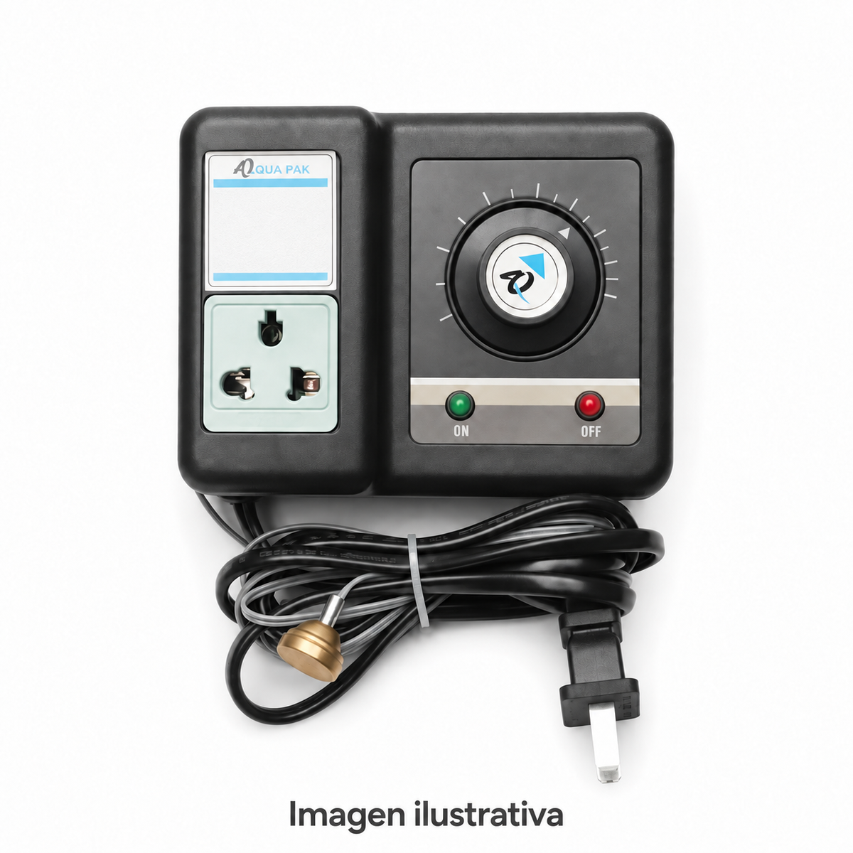 Imagen ilustrativa complementaria del termostato AQUA PAK TP3-10/115-5A; accesorio para LOOP3V32-9/1115.