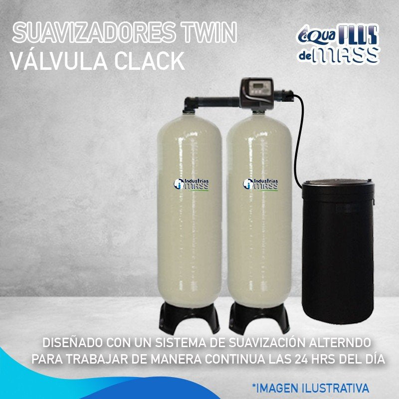 Suavizador Aquaplus SF-TWIN-180 — Fotografía del proveedor