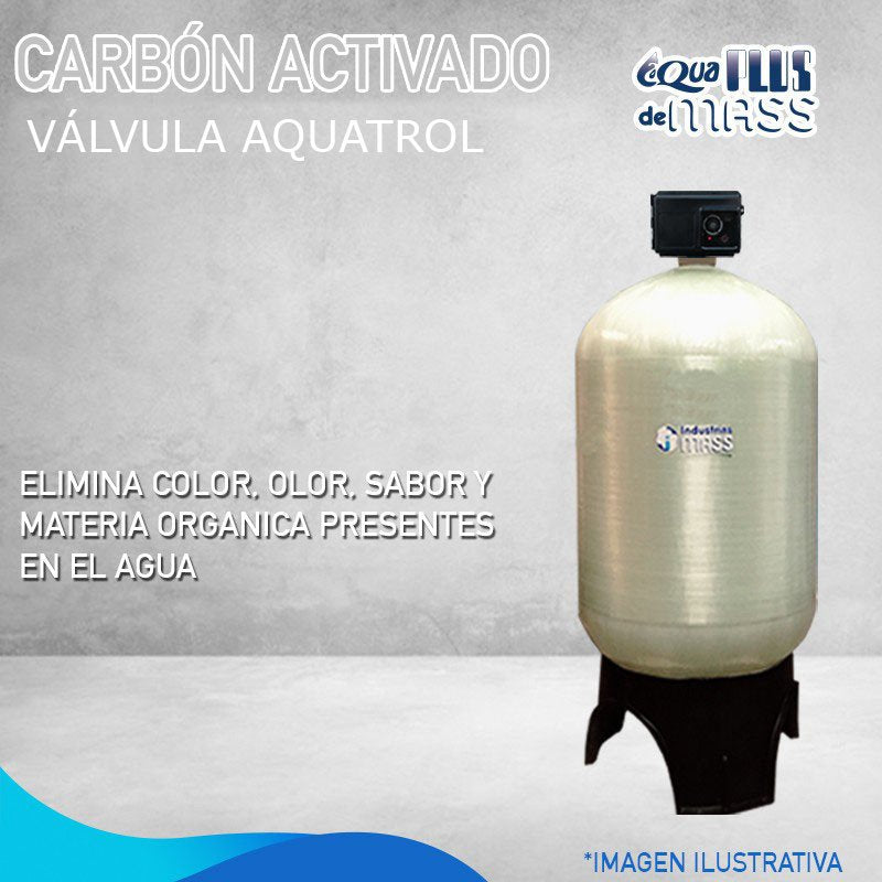 Filtro de carbón activado Aquaplus CAF-30 — Fotografía del proveedor