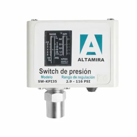 Interruptor de presión para trabajo pesado SW-KPI35