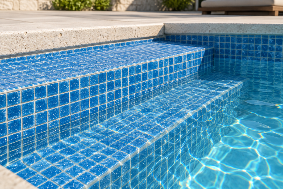 Aplicación ilustrativa — MOSAICO DIAMOND COLOR CARIBE 2x2 M2