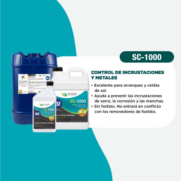 SC-1000 DESINCRUSTANTE Y QUELANTE DE METALES 0.946 L — Fotografía del proveedor