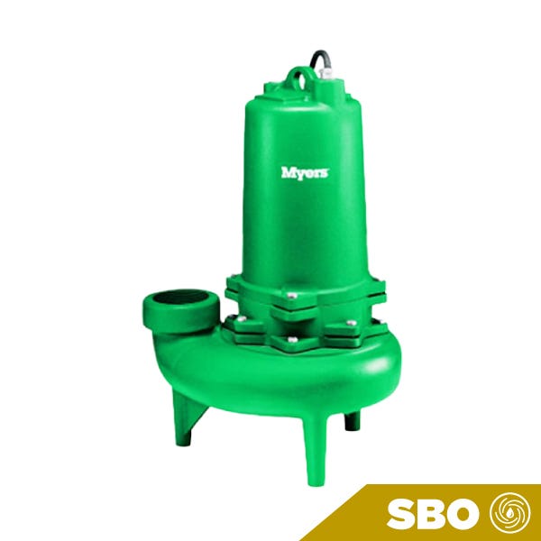 BOMBA NON-CLOG FO.FO. MYERS 3 HP 1F 230V 3450 RPM MANUAL 3" DESC — Fotografía del proveedor